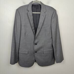 J Crew Thompson Wool Blazer‎ Mens 40R Gray Preppy Suit Jacket Formal